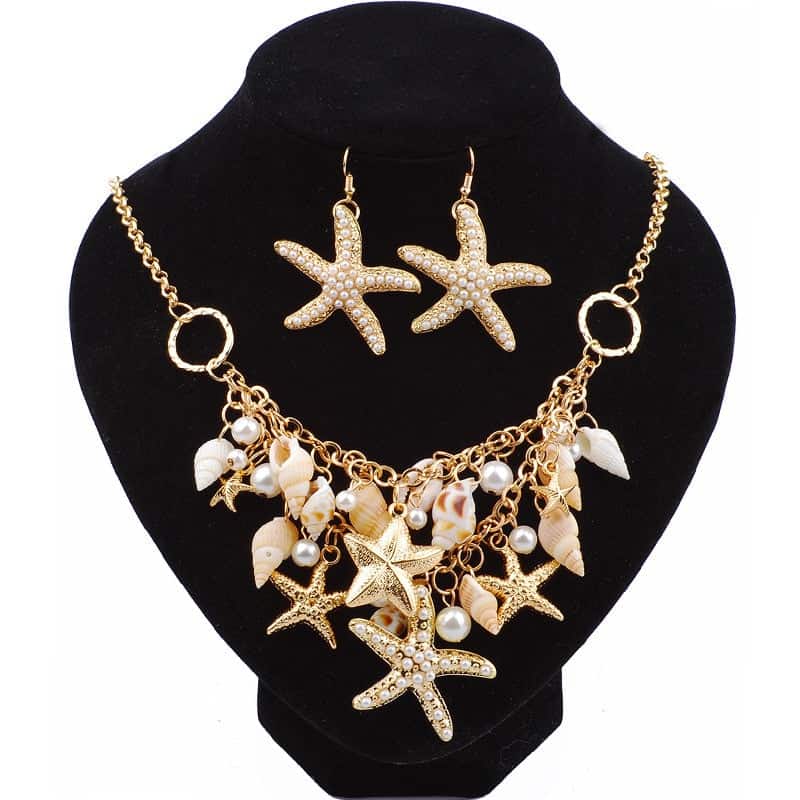 Shell Ornaments Starfishes