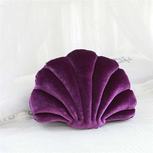 Shell Cushion Purple