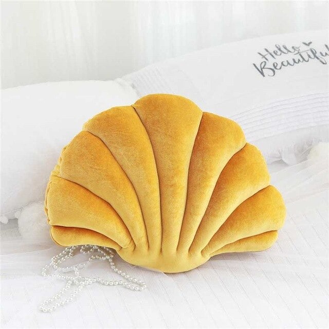 Shell Cushion Yellow