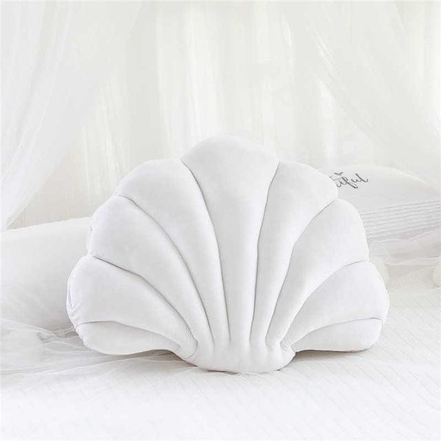 Shell Cushion White