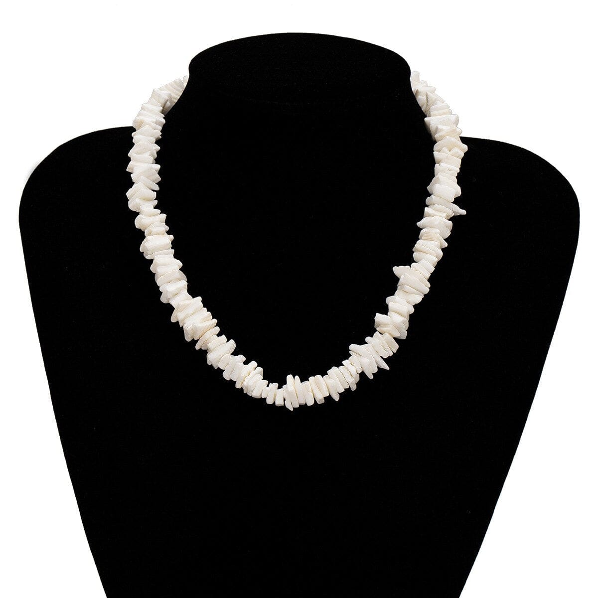 Shell Necklace White Hawaii Puka Shells