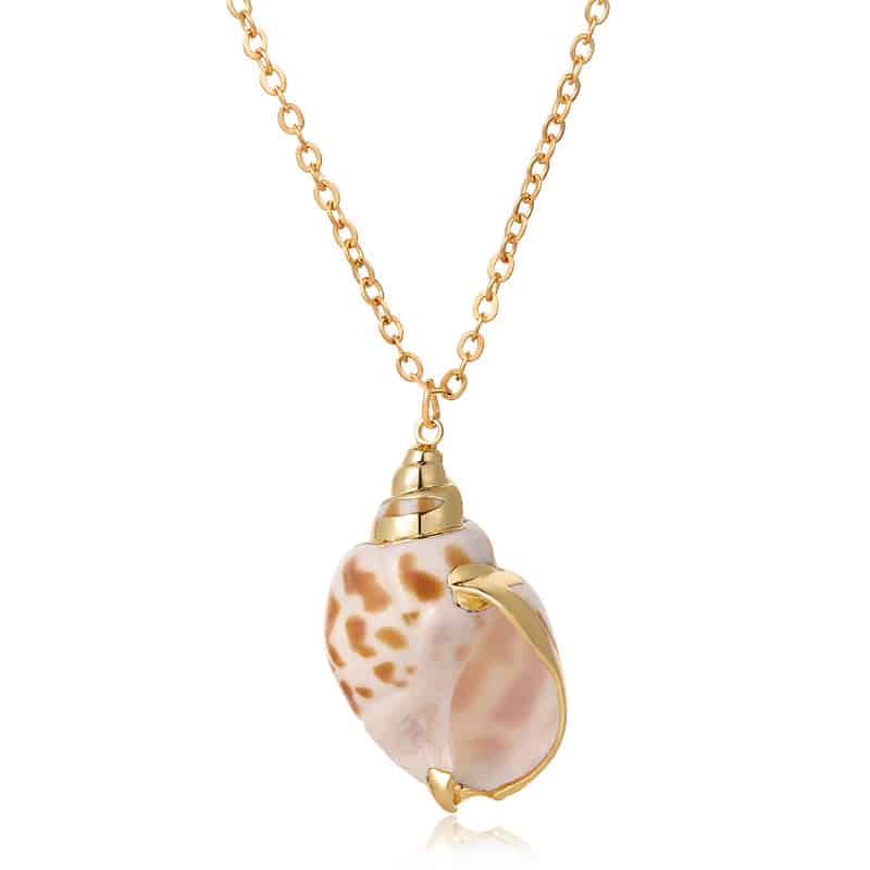 Shell Pendant Leopard Whelk