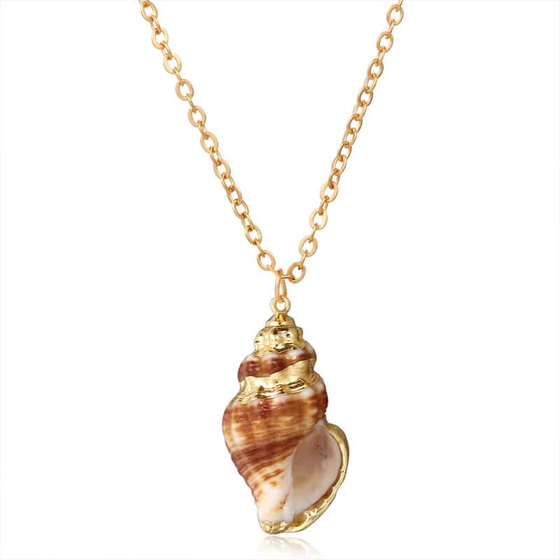 Shell Pendant Brown Trap