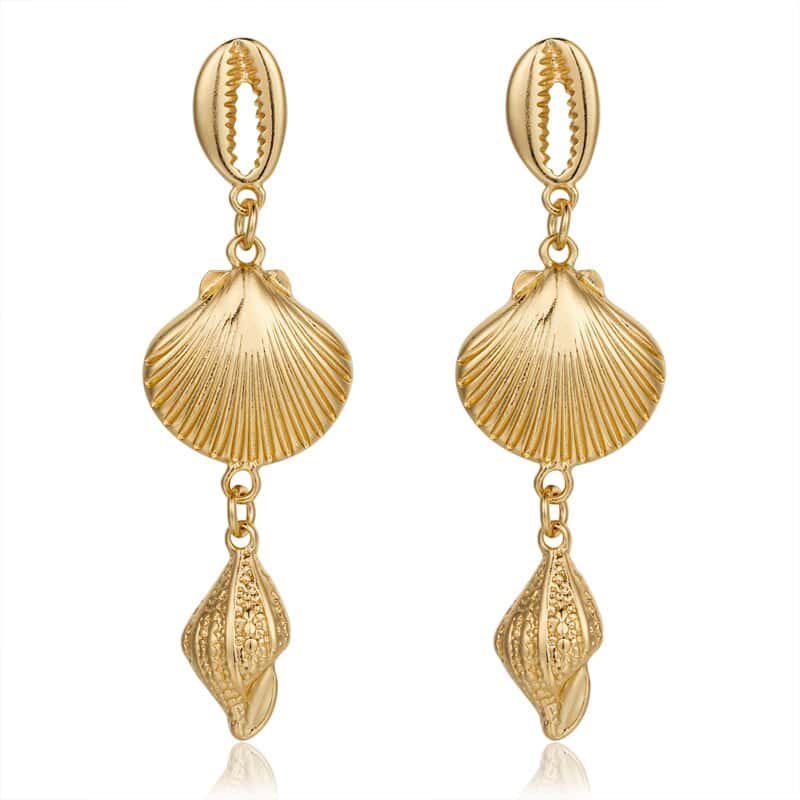 Shell Earrings Shell Trio