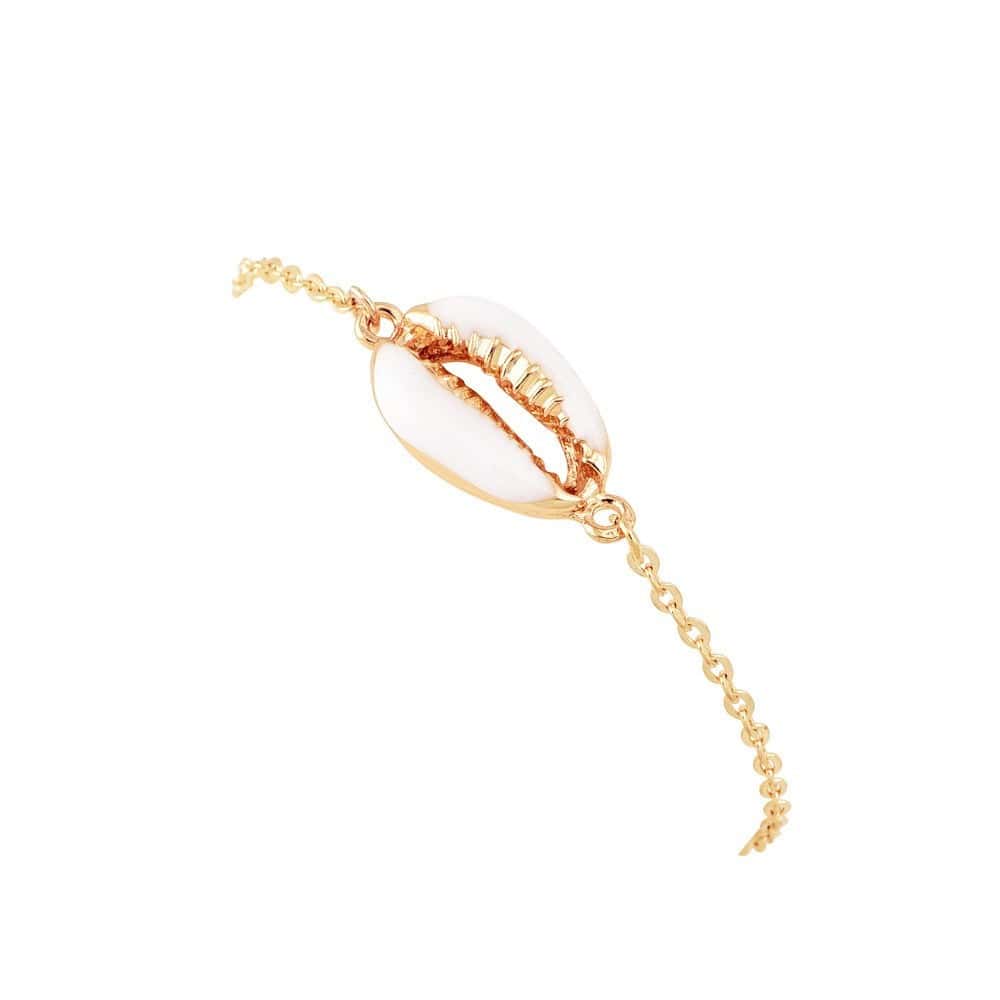 Shell Bracelet Golden Cowrie