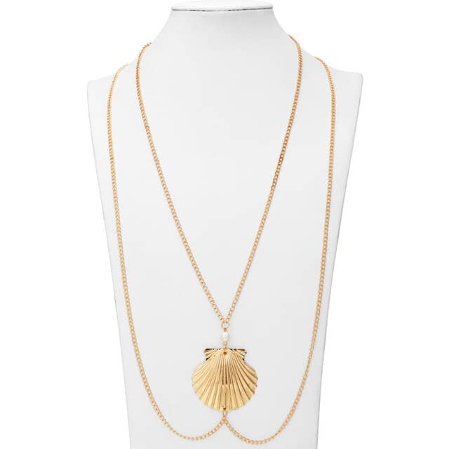 Shell Necklace Saint Jacques Shell Necklace