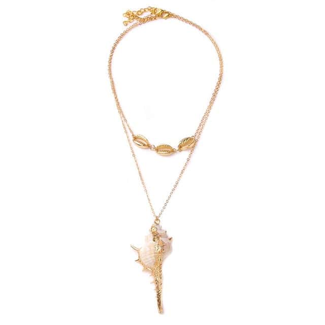 Shell Pendant White Murex
