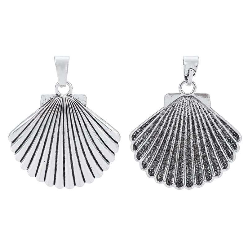 Shell Pendant Silver Shell "Silver"